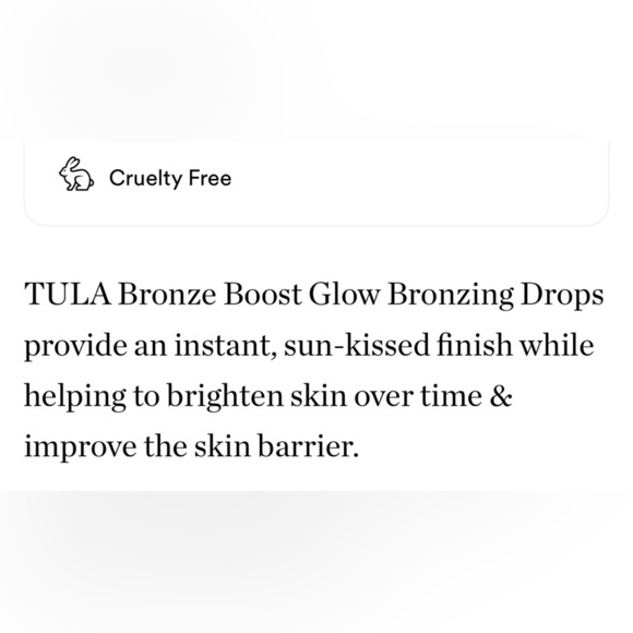 $12❤️‍🔥 LAST 1! Tula Bronze Boost Glow Bronzing Drops 2PK ☀️ NEW - Picture 8 of 11